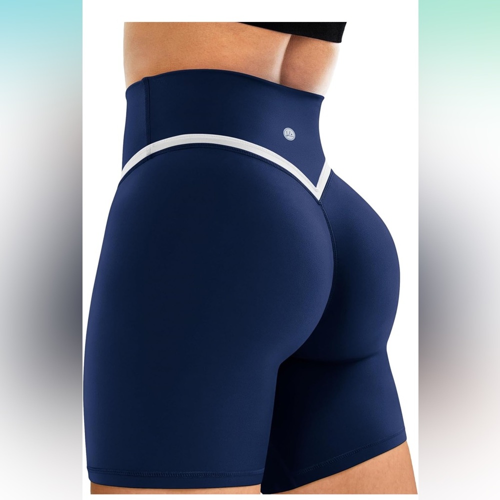 NWT High-Waisted Navy Blue Women's Shorts